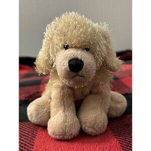 Ganz Webkinz Golden Retriever HS010 Plush 7" No Code Fuzzy Dog Puppy
